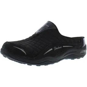 100322 Skechers Arch Fit Commute Womens Black Athletic Shoes
