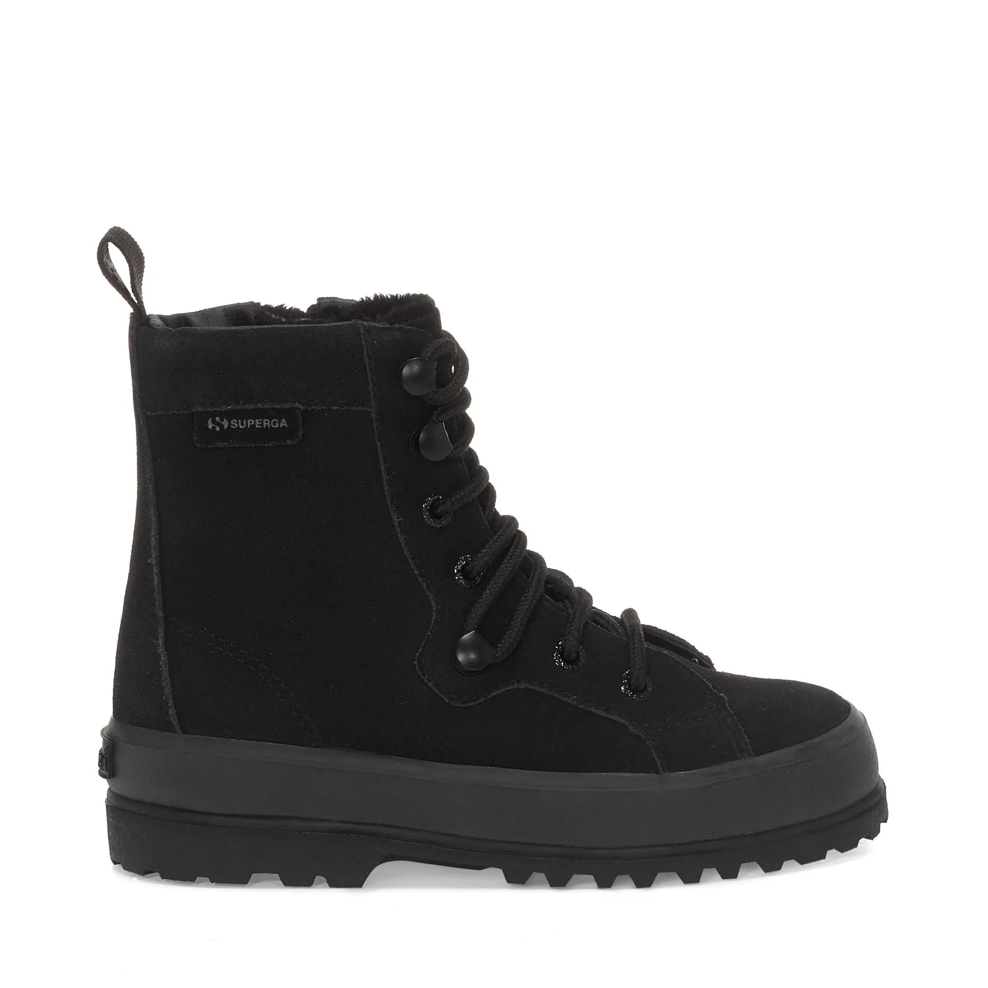 2747 KIDS ALPINA SUEDE - Ankle Boots - Laced - Kid unisex - FULL BLACK