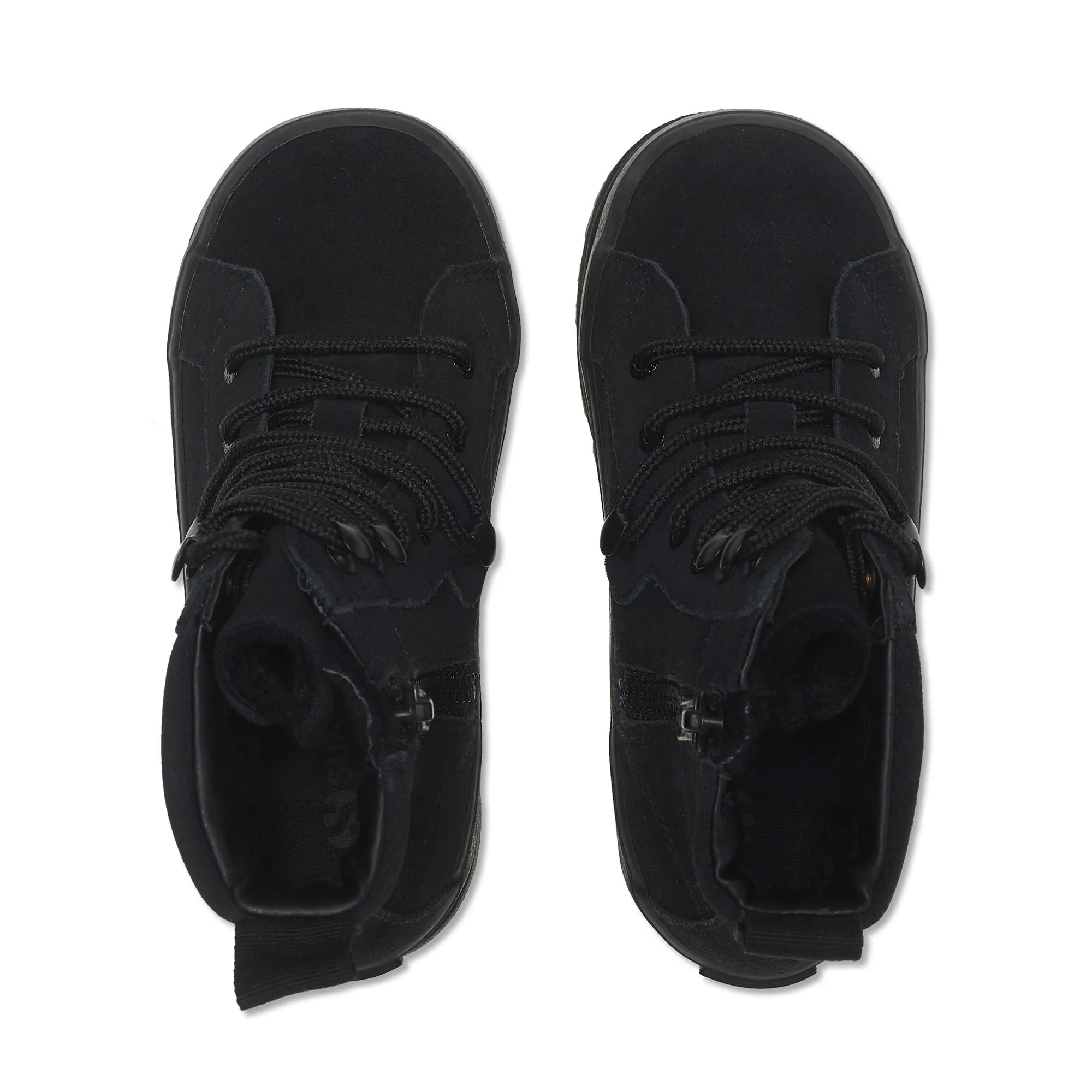 2747 KIDS ALPINA SUEDE - Ankle Boots - Laced - Kid unisex - FULL BLACK
