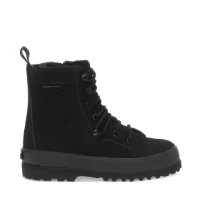 2747 KIDS ALPINA SUEDE - Ankle Boots - Laced - Kid unisex - FULL BLACK