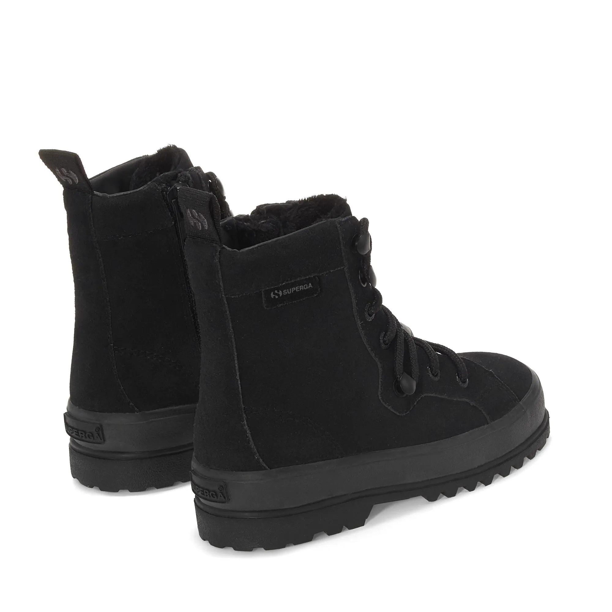 2747 KIDS ALPINA SUEDE - Ankle Boots - Laced - Kid unisex - FULL BLACK