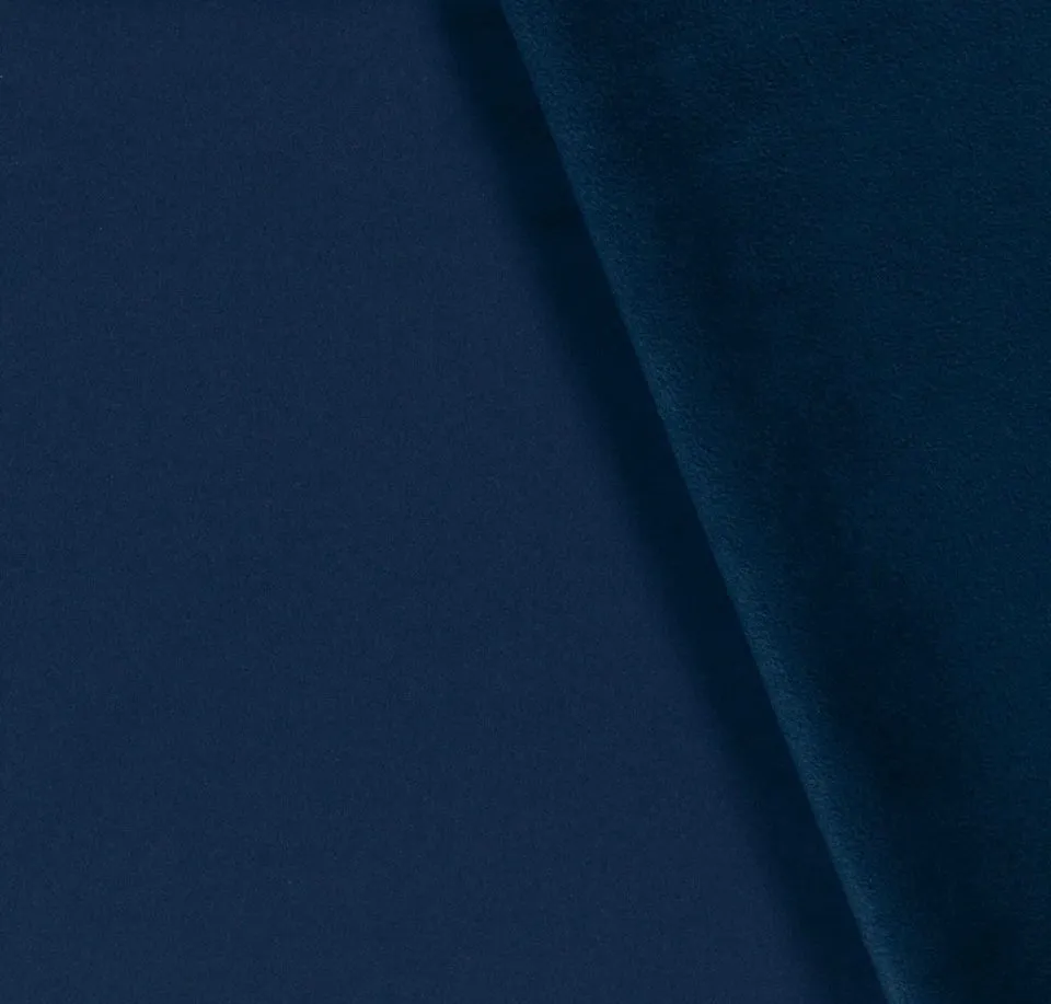 97CM INDIGO REMNANT SOFT SHELL WATERPROOF FABRIC