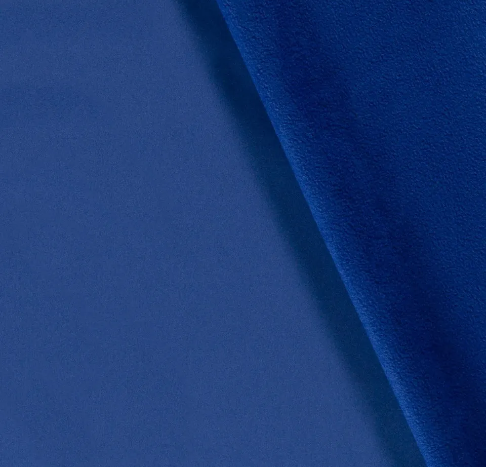 97CM INDIGO REMNANT SOFT SHELL WATERPROOF FABRIC