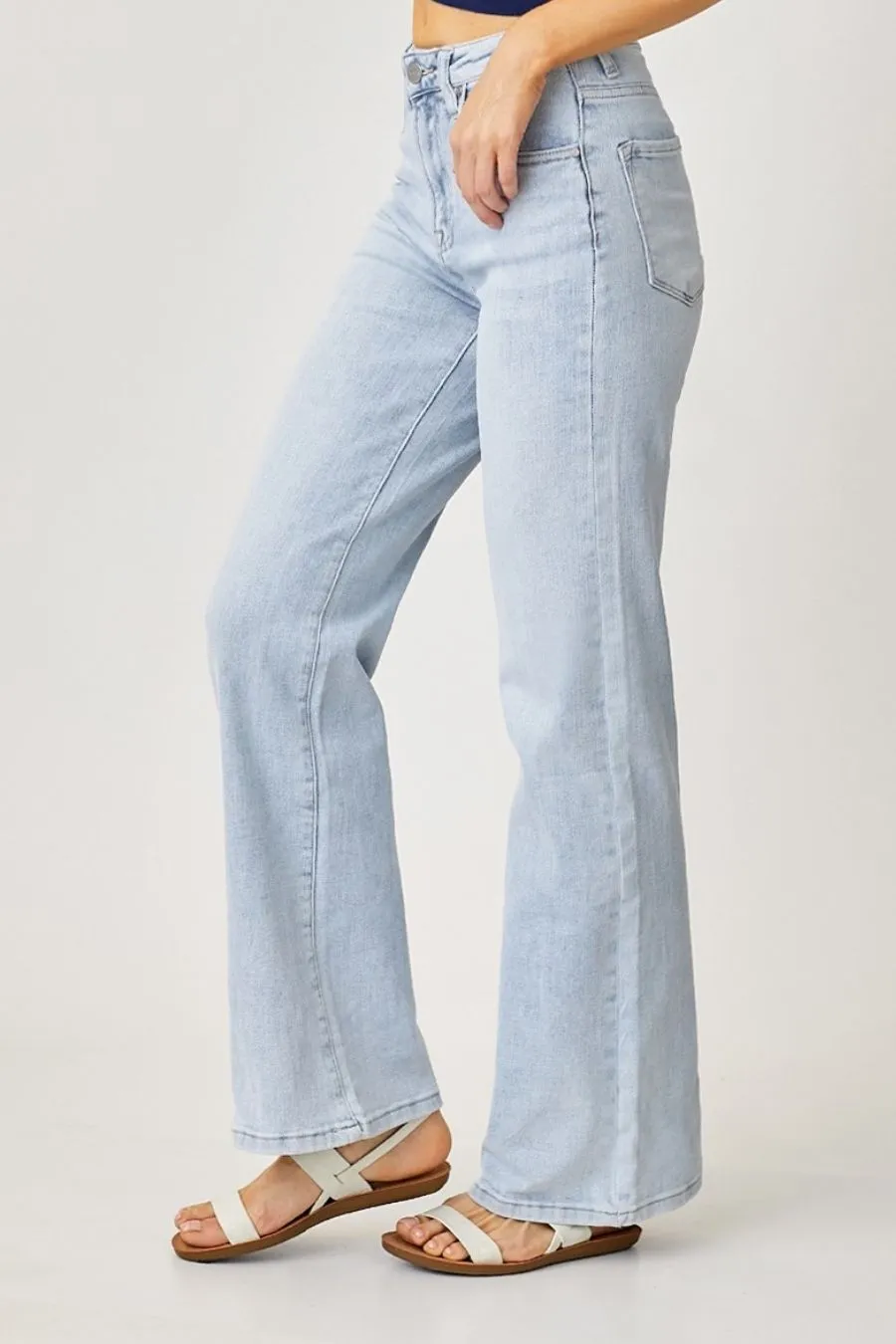 ANDI HIGH RISE 90'S WIDE LEG JEANS