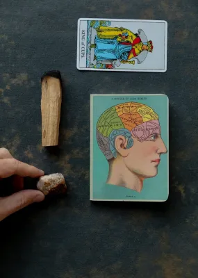 Arcana of Cups #0334 Heavy Metal Hand-Painted Flatlay Surface