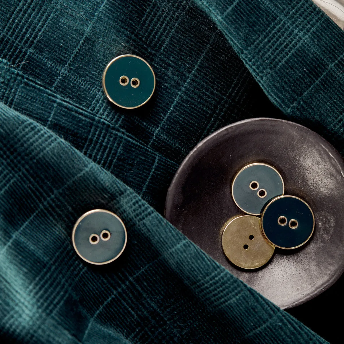 Atelier Brunette - Dandy Forest Velvet Fabric