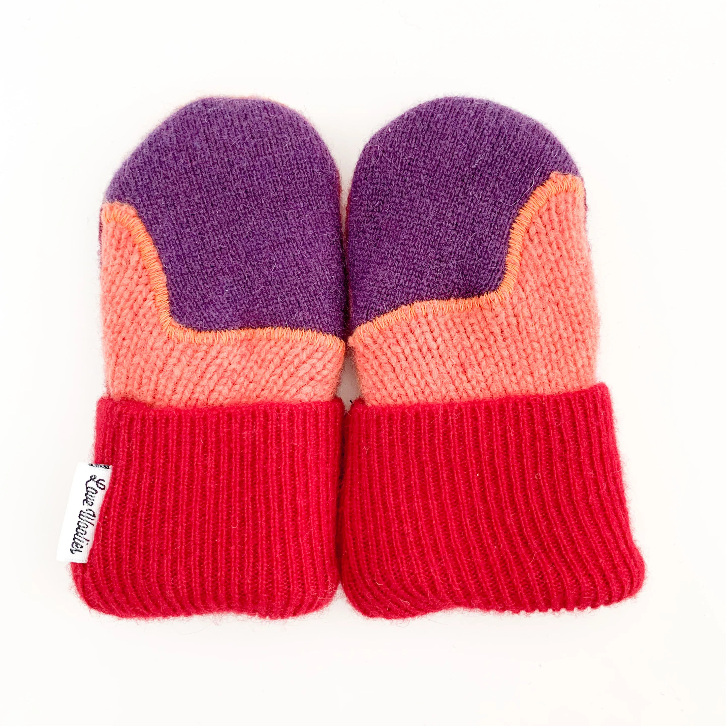 Baby Wool Sweater Mittens | Little Valentine