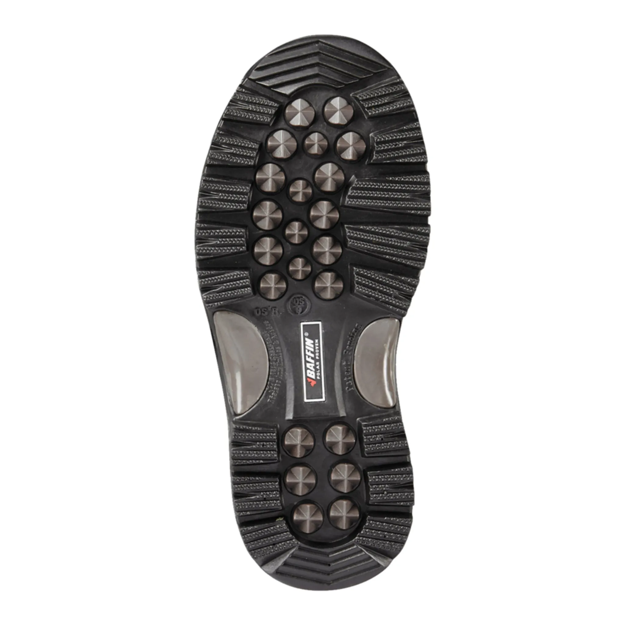Baffin Men's Winter Work Boots Icebear Lightweight, Plain Toe, All Season, Oil and Acid Resistant Outsole, -50ºC/-58ºF Rated, Durable, Sizes 9-13