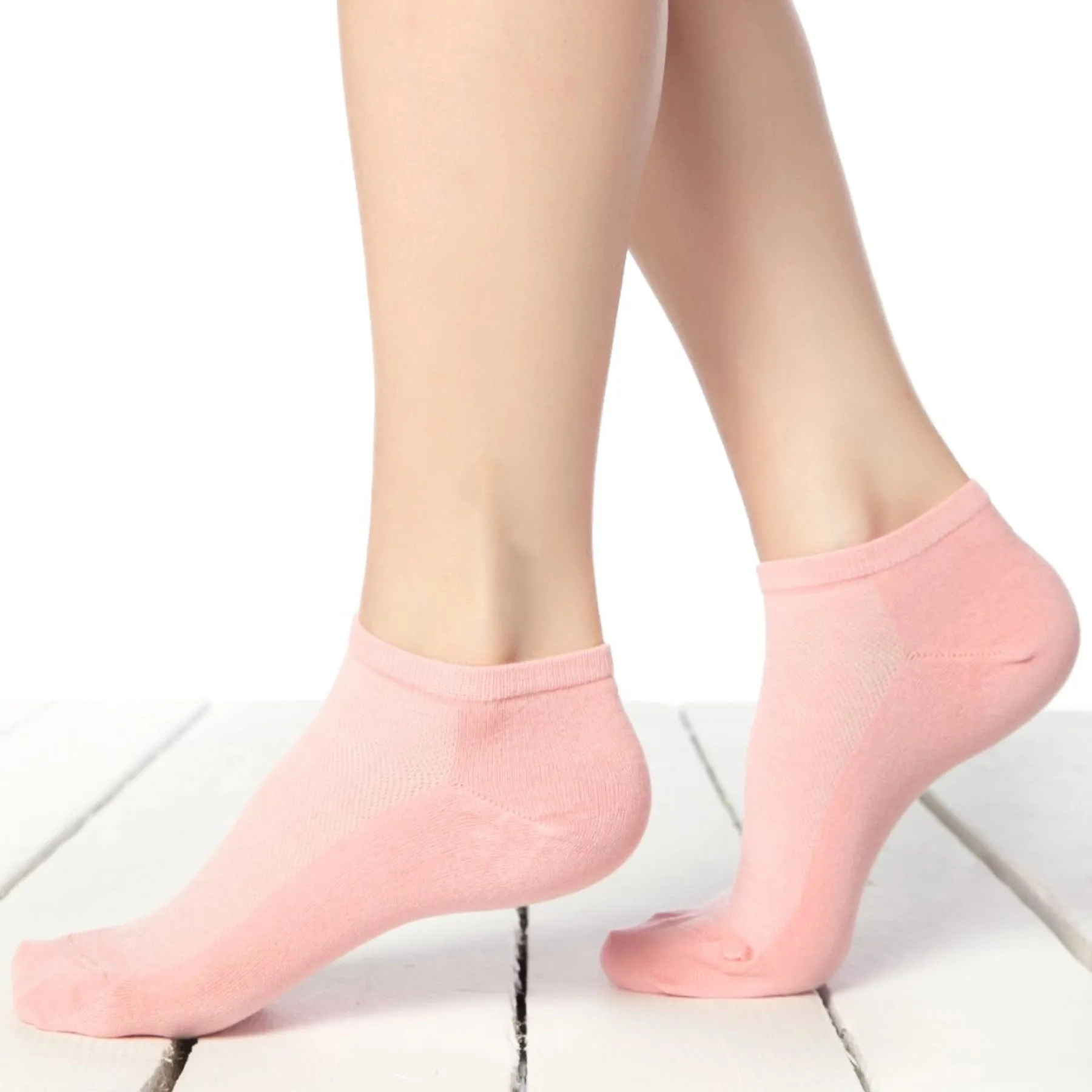 Bamboo, Low-cut, Seamless Socks