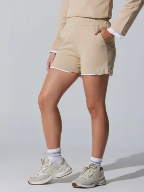 Beige ZenFeel Shorts