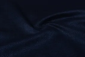 Blue Matka Silk Fabric