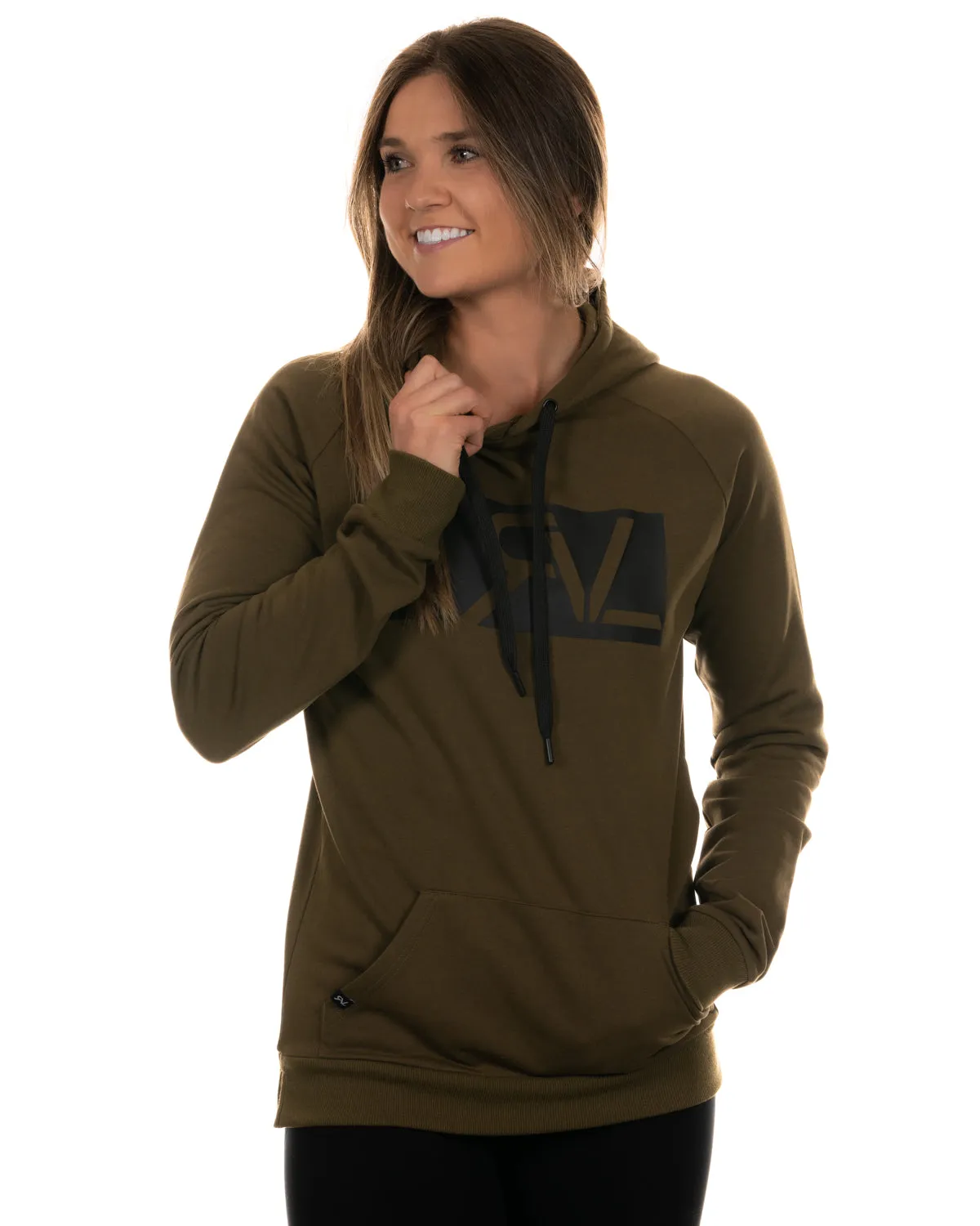 Boxxed - Hoodie - Olive/Black