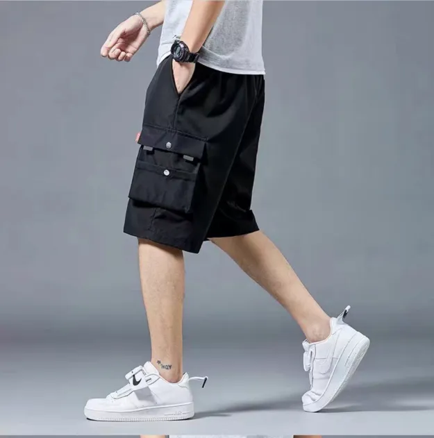 Brandon – Men's Workwear Shorts with Multiple Pockets