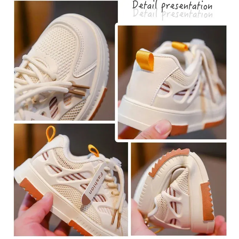 Breathable Kids’ Sneakers – Non-Slip Sports Shoes for Boys & Girls, Perfect for Active Students & Outdoor Adventures