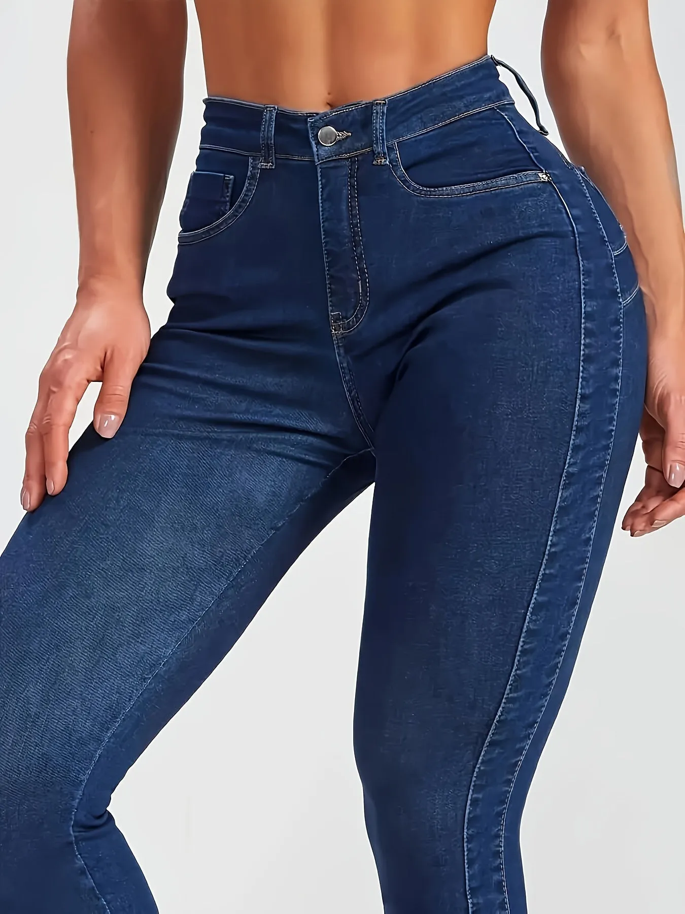 Butt-lifting Sexy Skinny Jeans, High-stretch Slim Fitted Comfortable Denim Pants, Women's Denim Jeans & Clothing