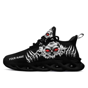 Buy One Get One Black Color Personalized Skull Shoe Comfortable Shoe,
2016-230270016