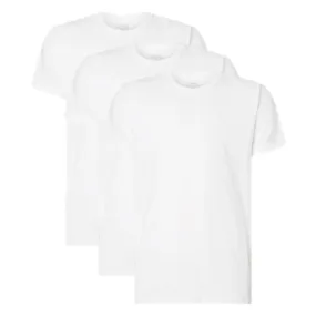 Calvin Klein Cotton Classics Crew Neck T-Shirt 3 Pack - White