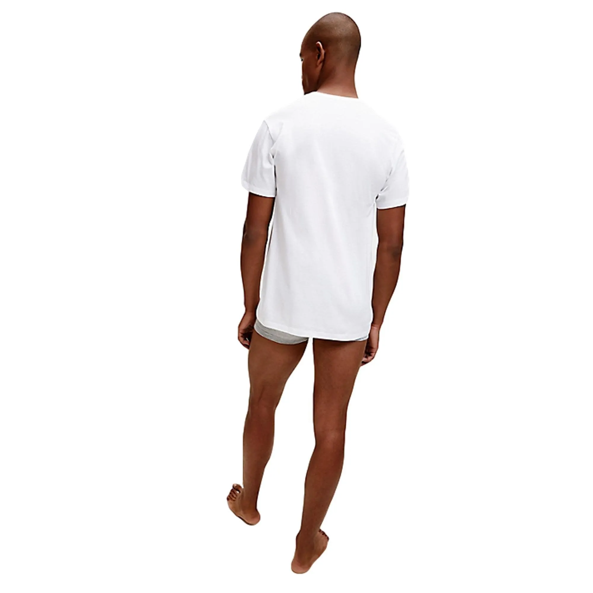 Calvin Klein Cotton Classics Crew Neck T-Shirt 3 Pack - White