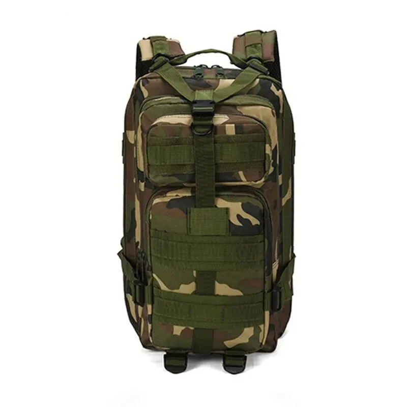 Camouflage Nylon Military Backpack for Outdoor Activities