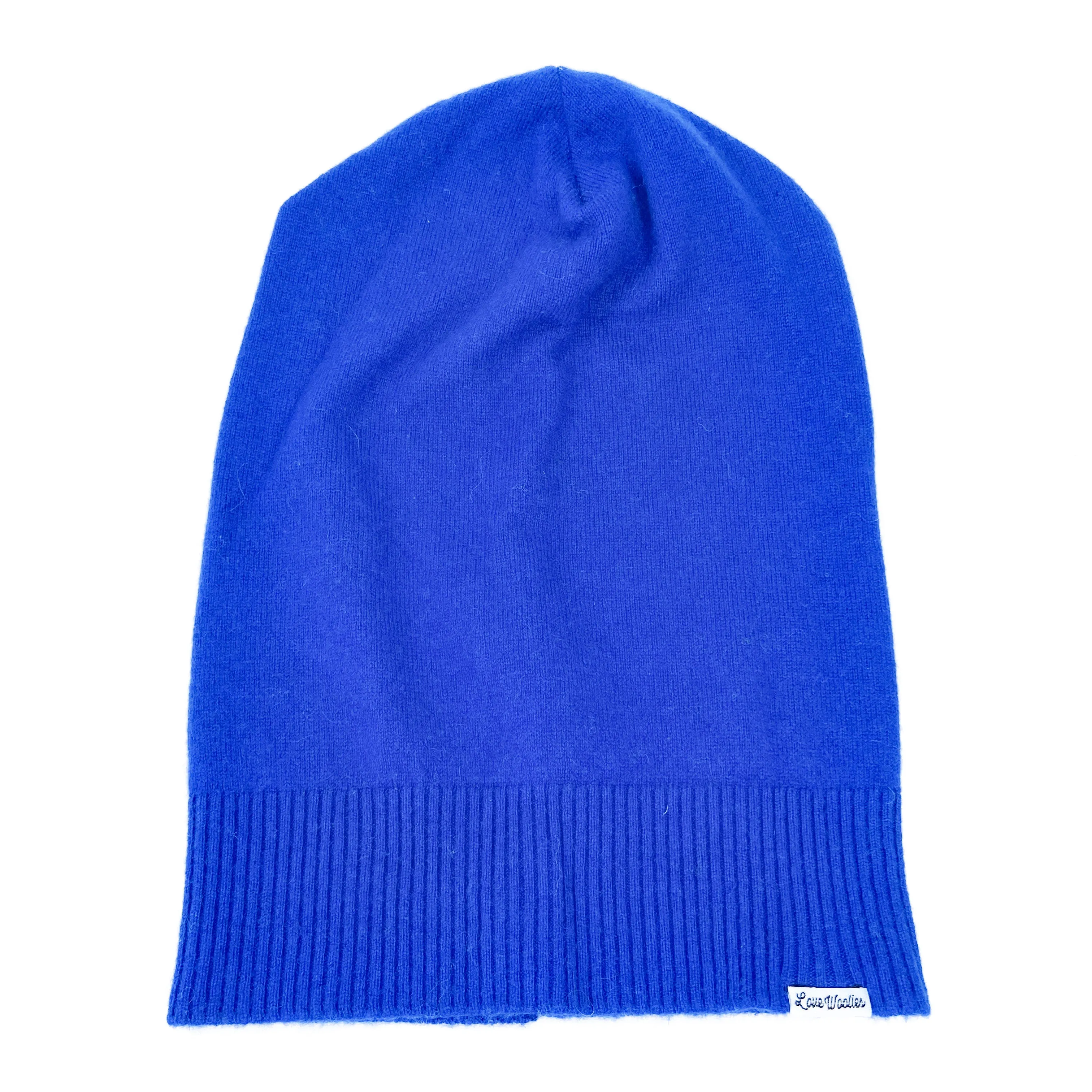 CASHMERE BEANIE | XL Royal Blue
