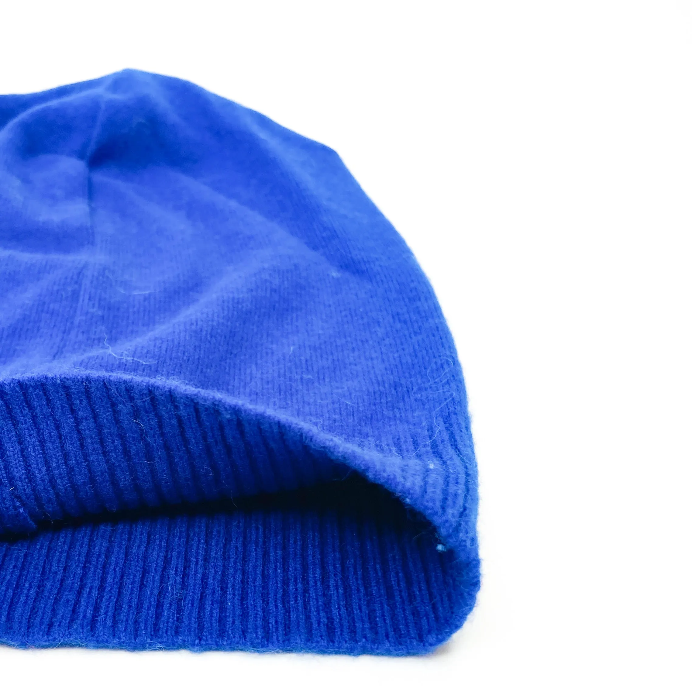 CASHMERE BEANIE | XL Royal Blue