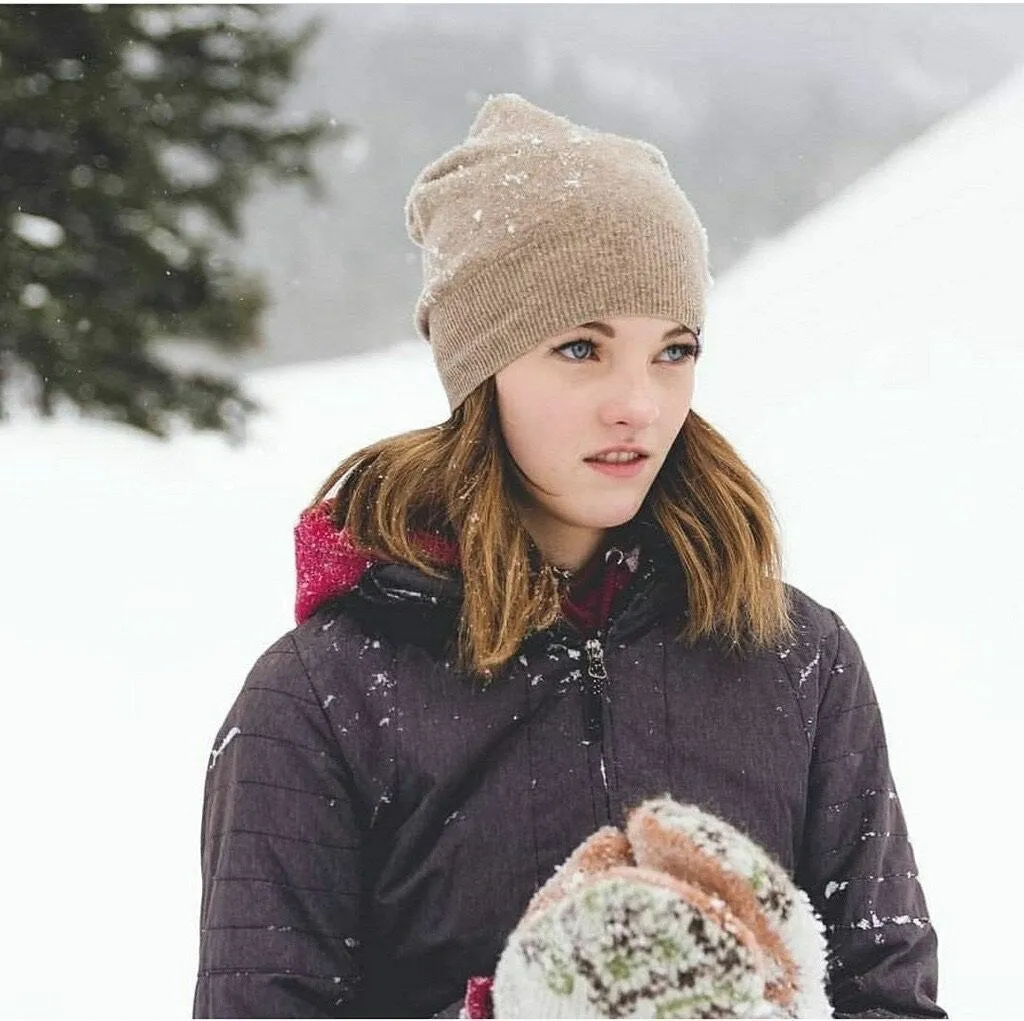 CASHMERE BEANIE | XL Royal Blue
