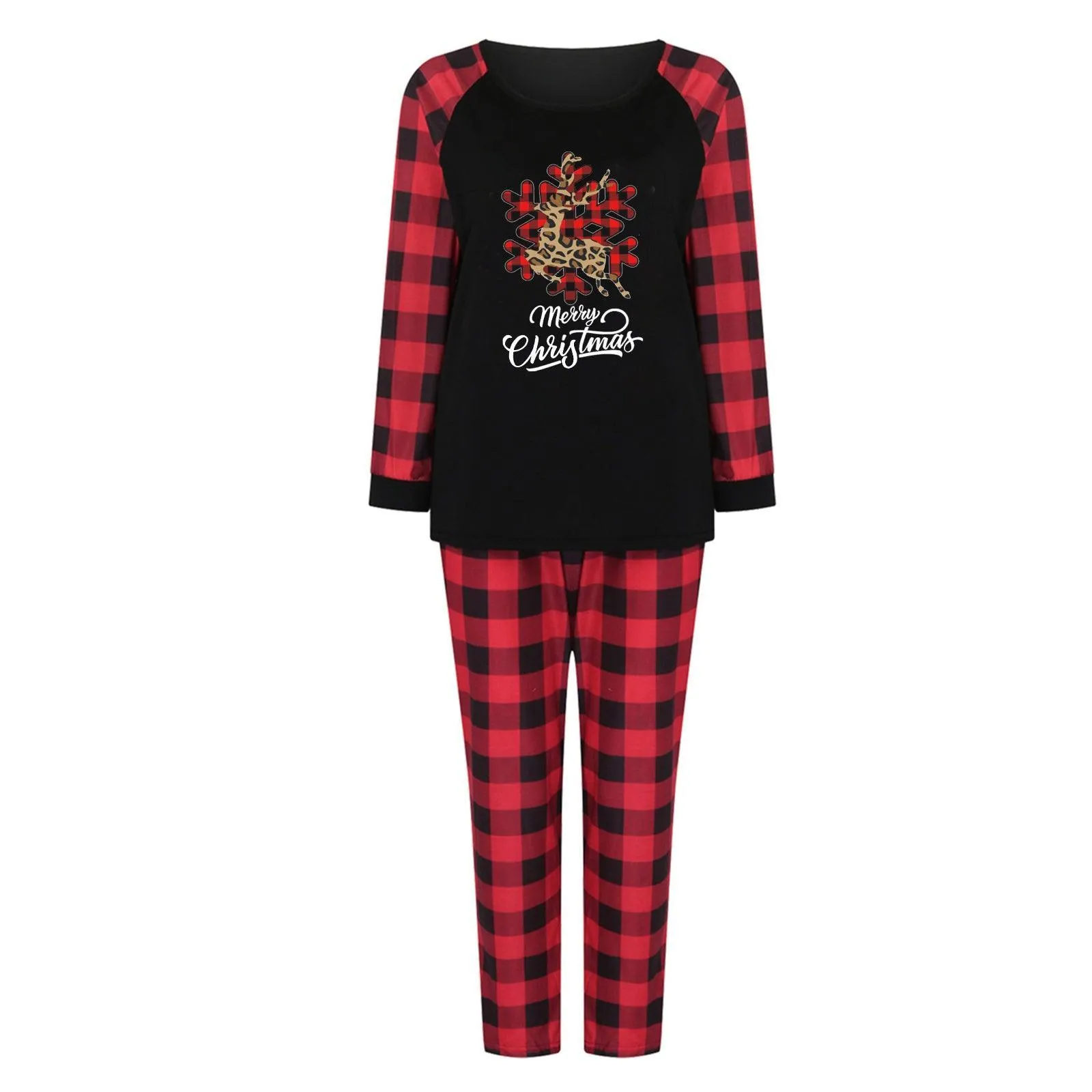 Christmas Parent-Child Homewear Pajama Suit – Festive Family Matching Set