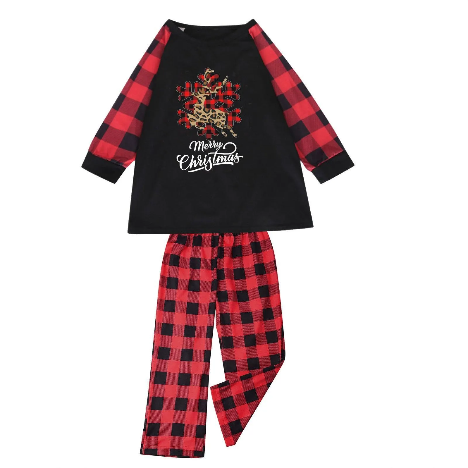 Christmas Parent-Child Homewear Pajama Suit – Festive Family Matching Set