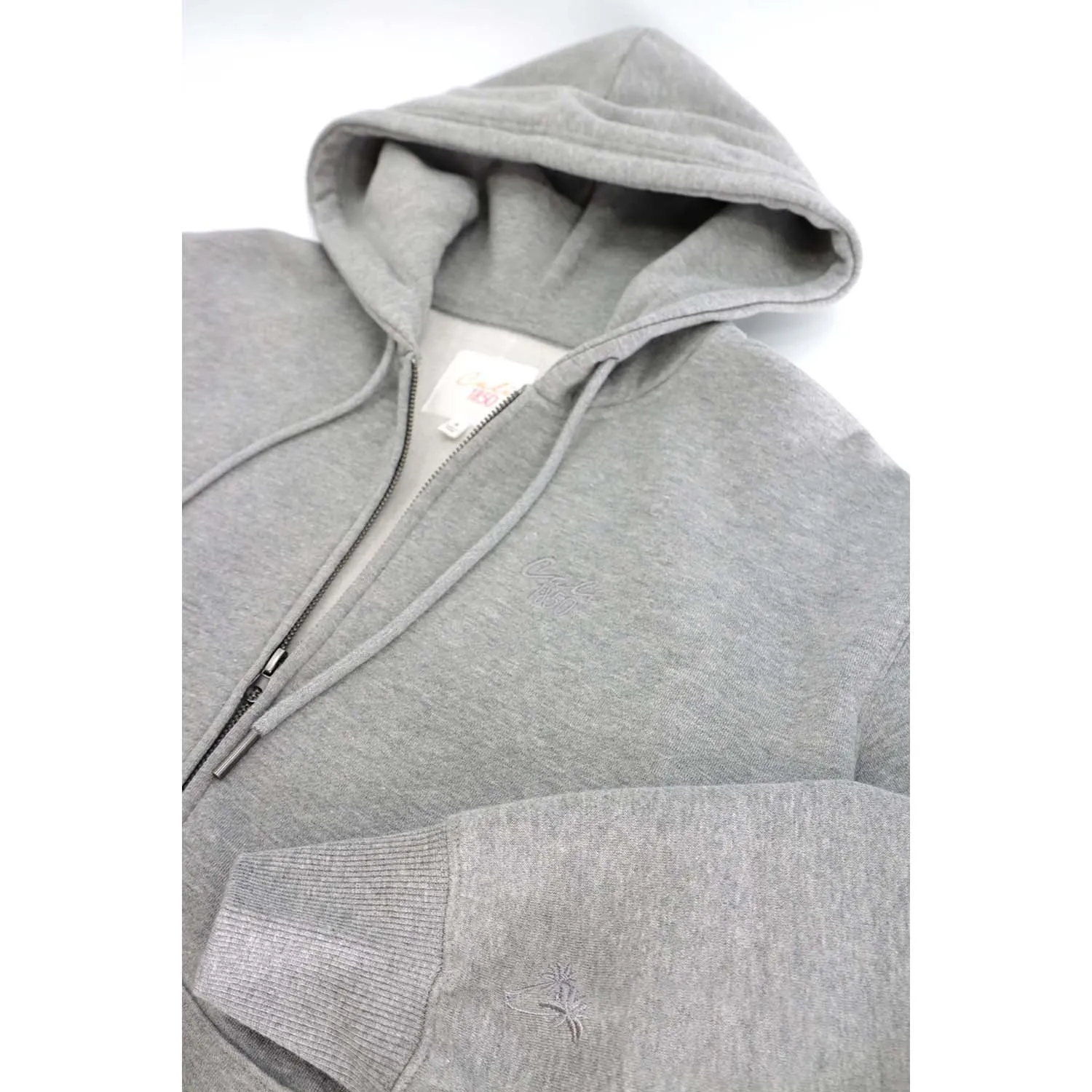 Cloud Fleece Zip Up Hoodie - Heather Dove Grey