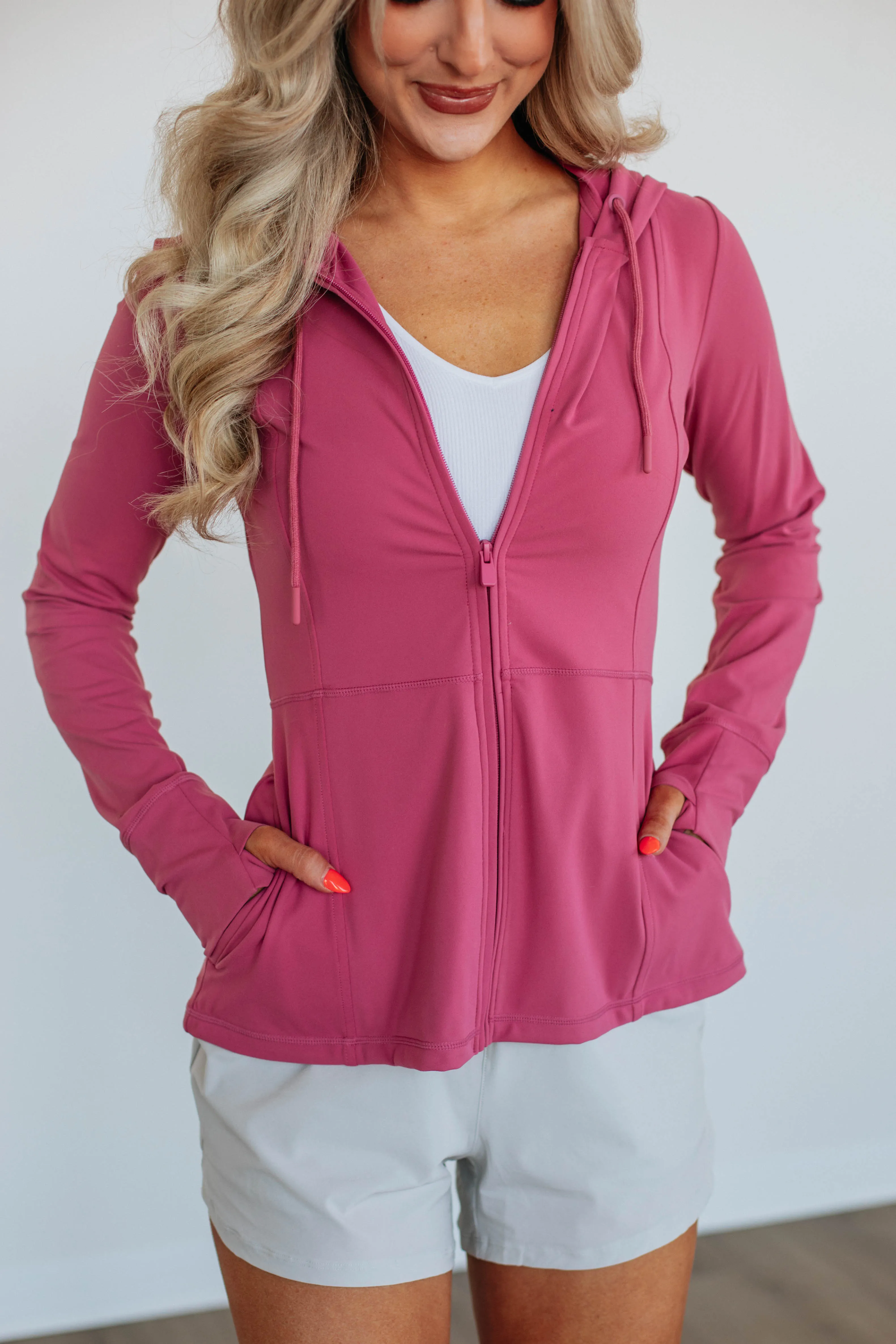 Crystal Active Jacket - Raspberry