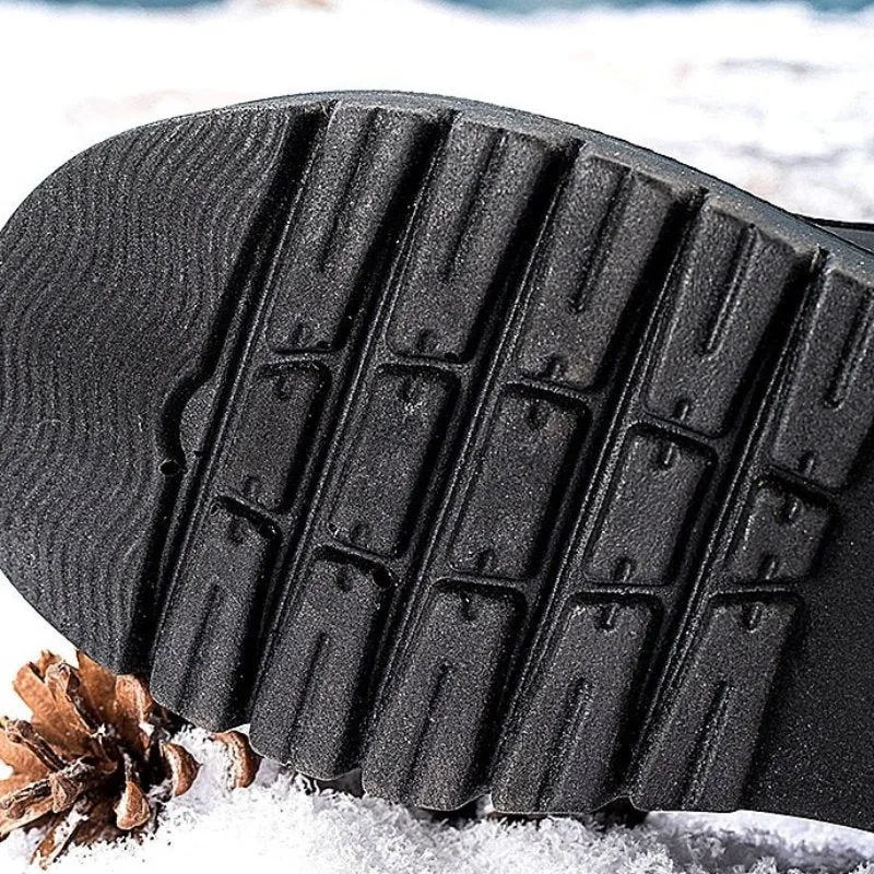 Cuzcare Women Plush Snow Boots Anti-slip Winter Orthopedic Shoes