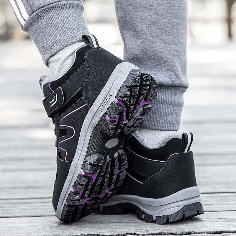 Cuzcare Women Shoes Fur Anti-slip Orthopedic Snow Boots