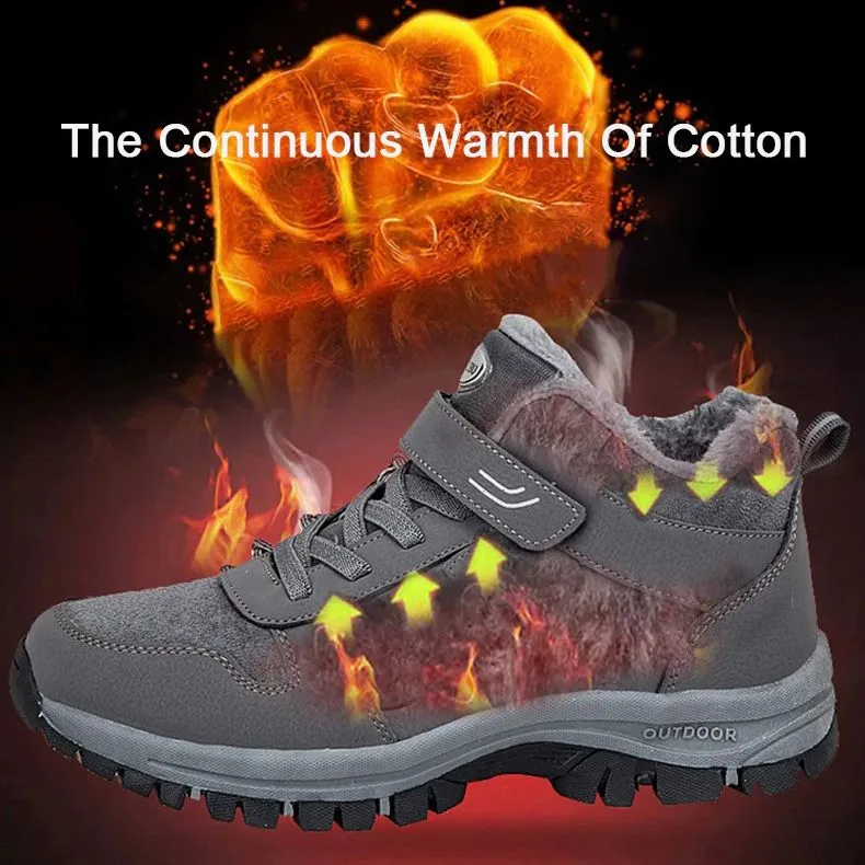 Cuzcare Women Shoes Fur Anti-slip Orthopedic Snow Boots