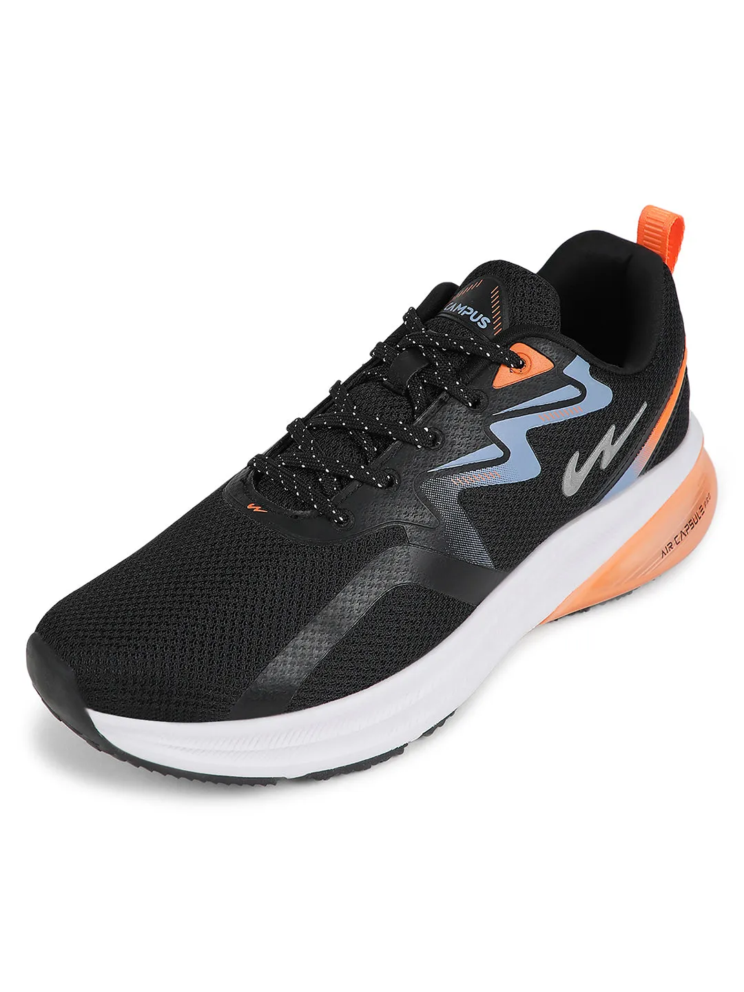DOSE Black Men's Running Shoes