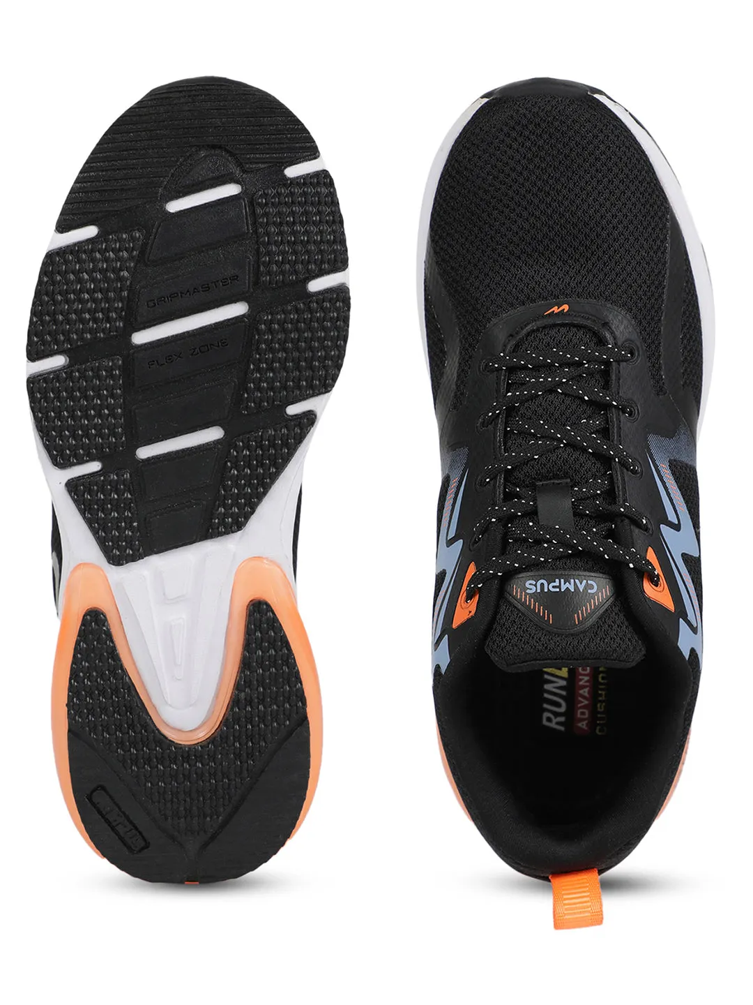 DOSE Black Men's Running Shoes