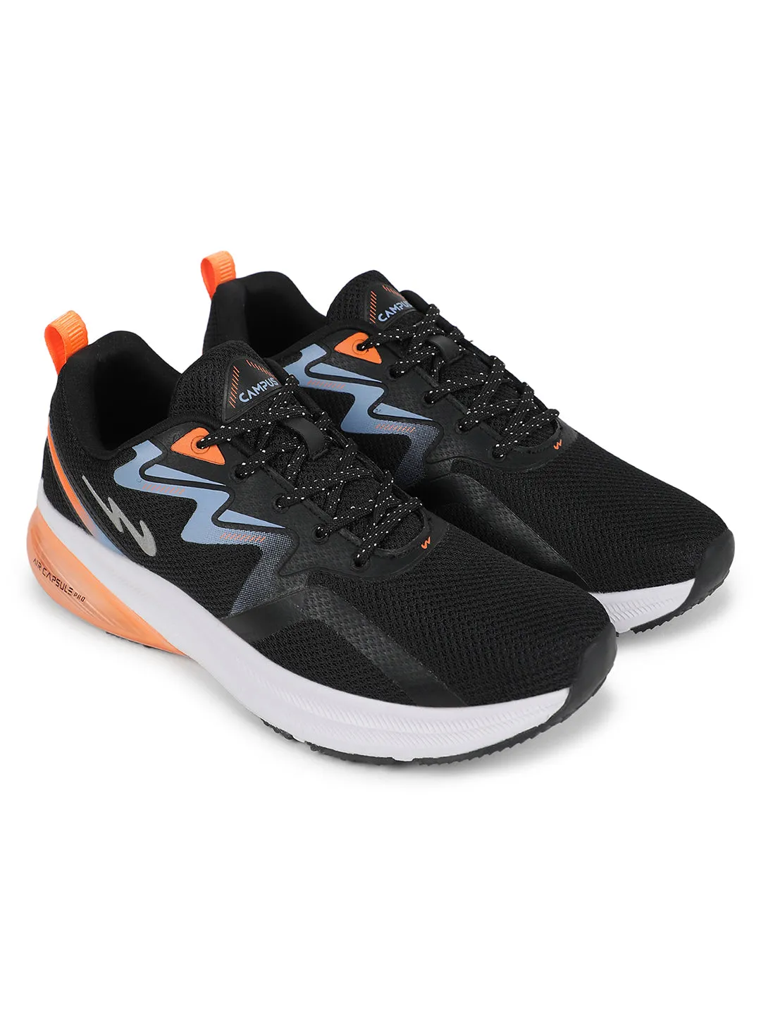 DOSE Black Men's Running Shoes