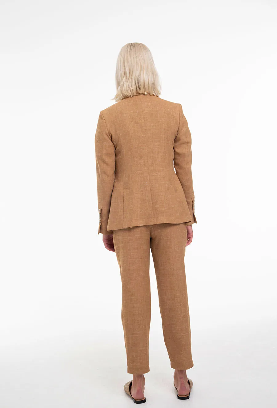 Double Breasted Soft Tailored Jacket – Patch Pocket