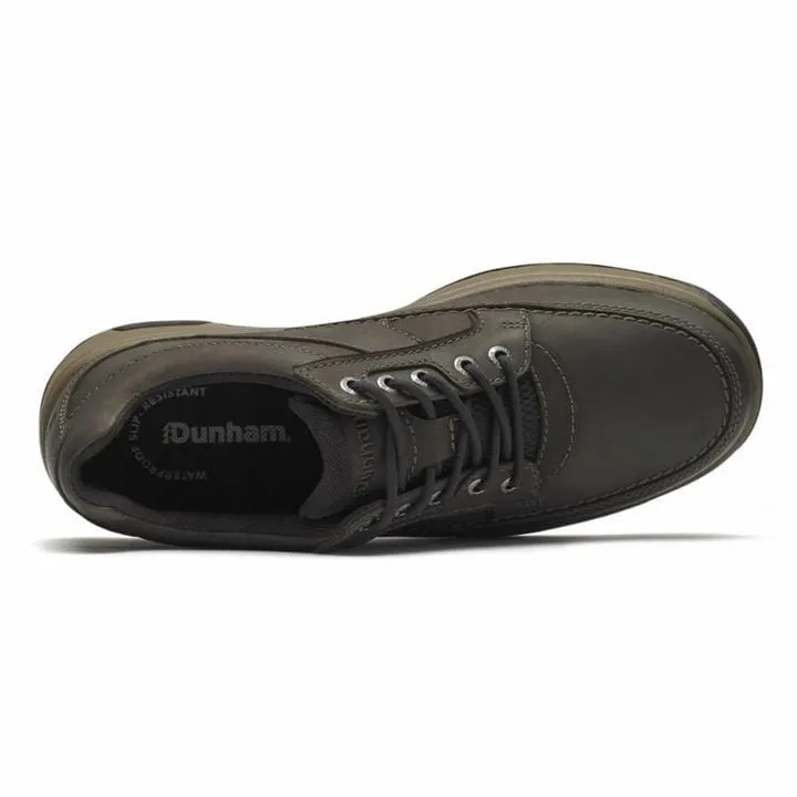 Dunham Men's Midland Waterproof Oxfords- Brown Nubuck