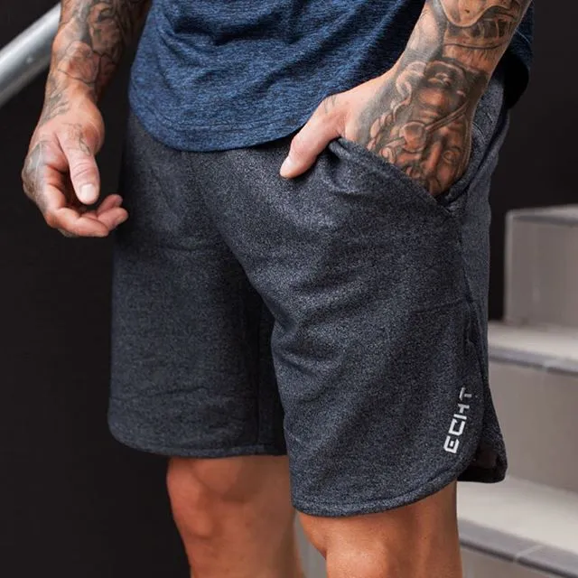 ECHT Men's Breathable Quick-Dry Running Shorts w/ Pockets