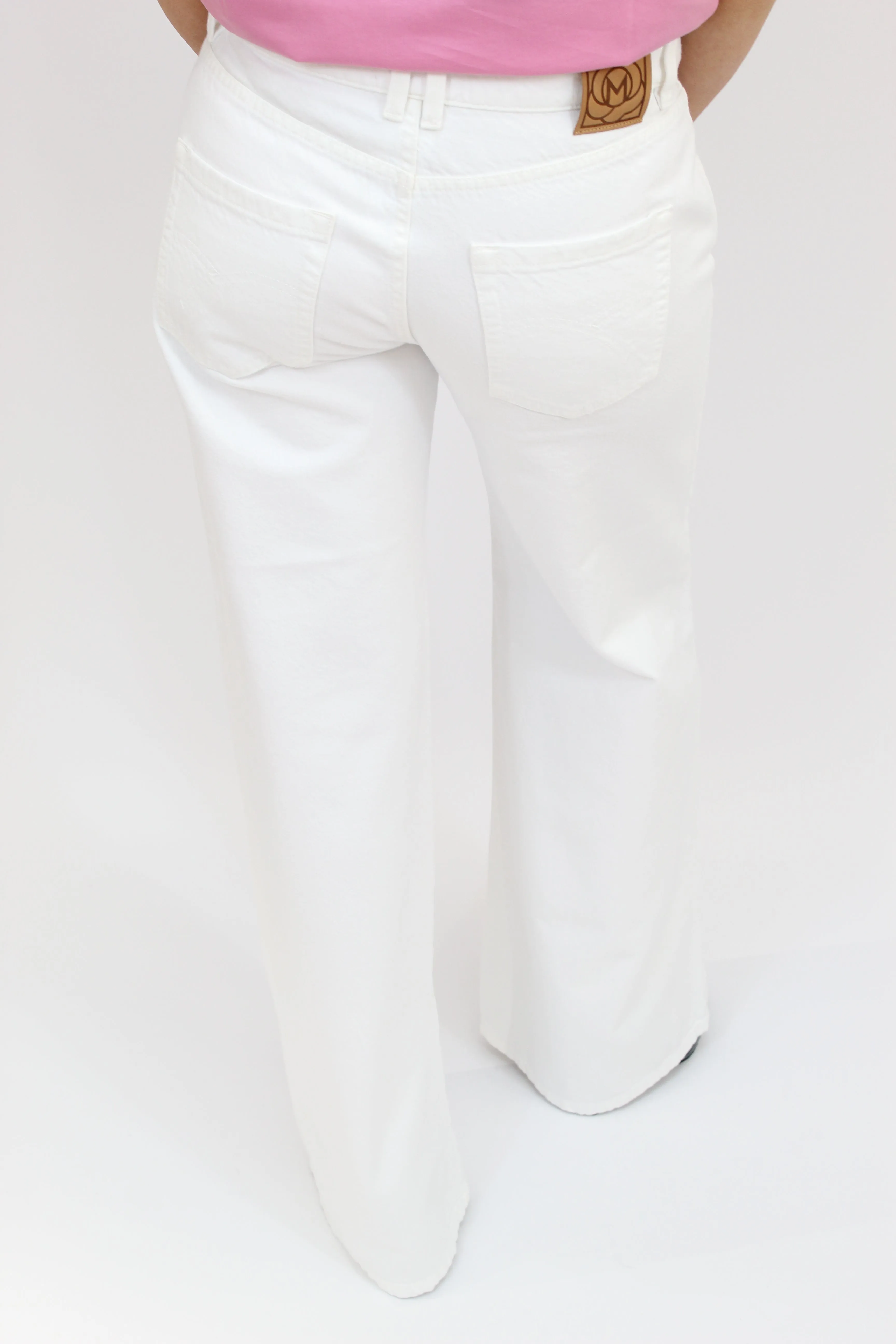 EMME White Jeans