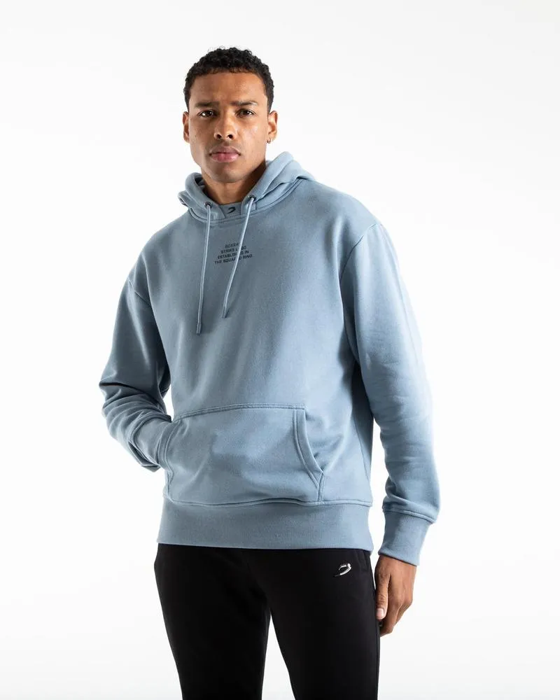 ESTABLISHED UNISEX HOODIE - BLUE