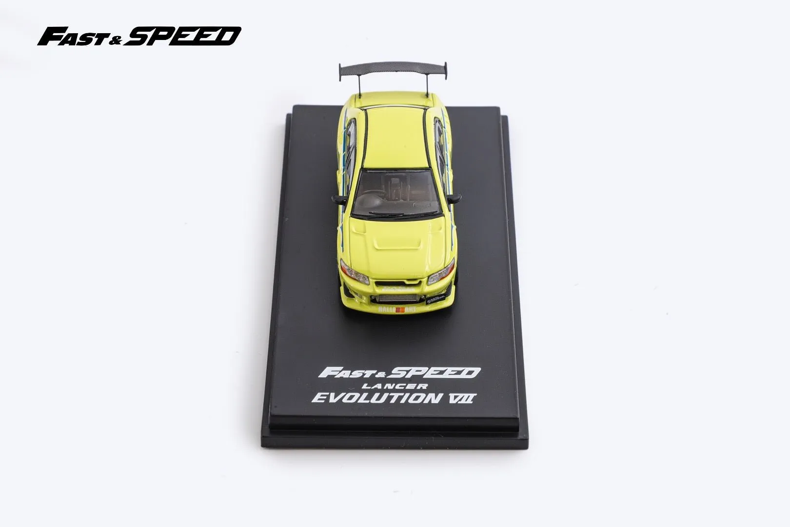 Fast Speed FS - 1:64  fast & furious Lancer four-door sports car, Evolution EVO VII 7th generation diecast model.