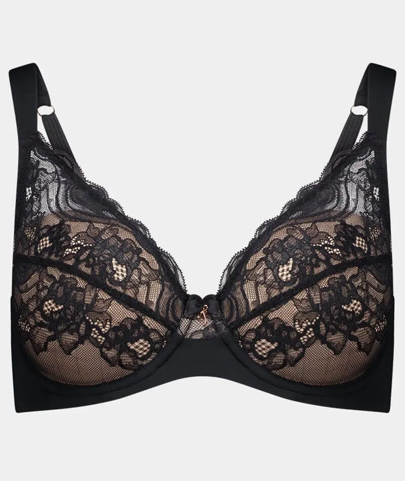 Fayreform Intrigue Contour Bra - Black