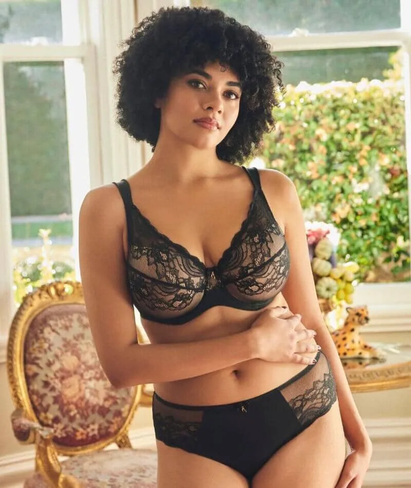 Fayreform Intrigue Contour Bra - Black