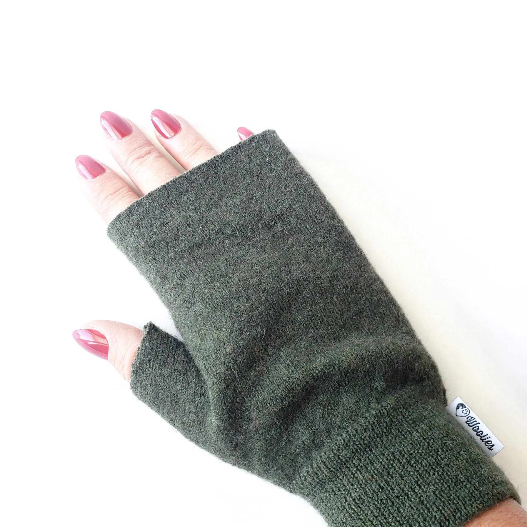 Fingerless Mittens | Golden Yellow