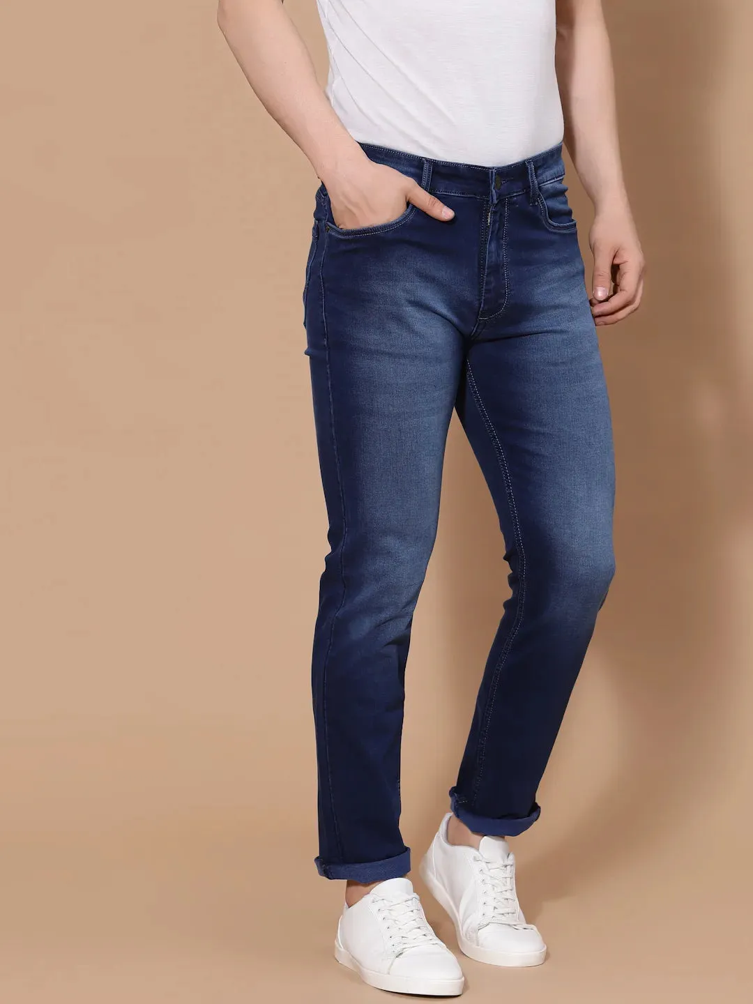 Flawless Sapphire Blue Denim For Men