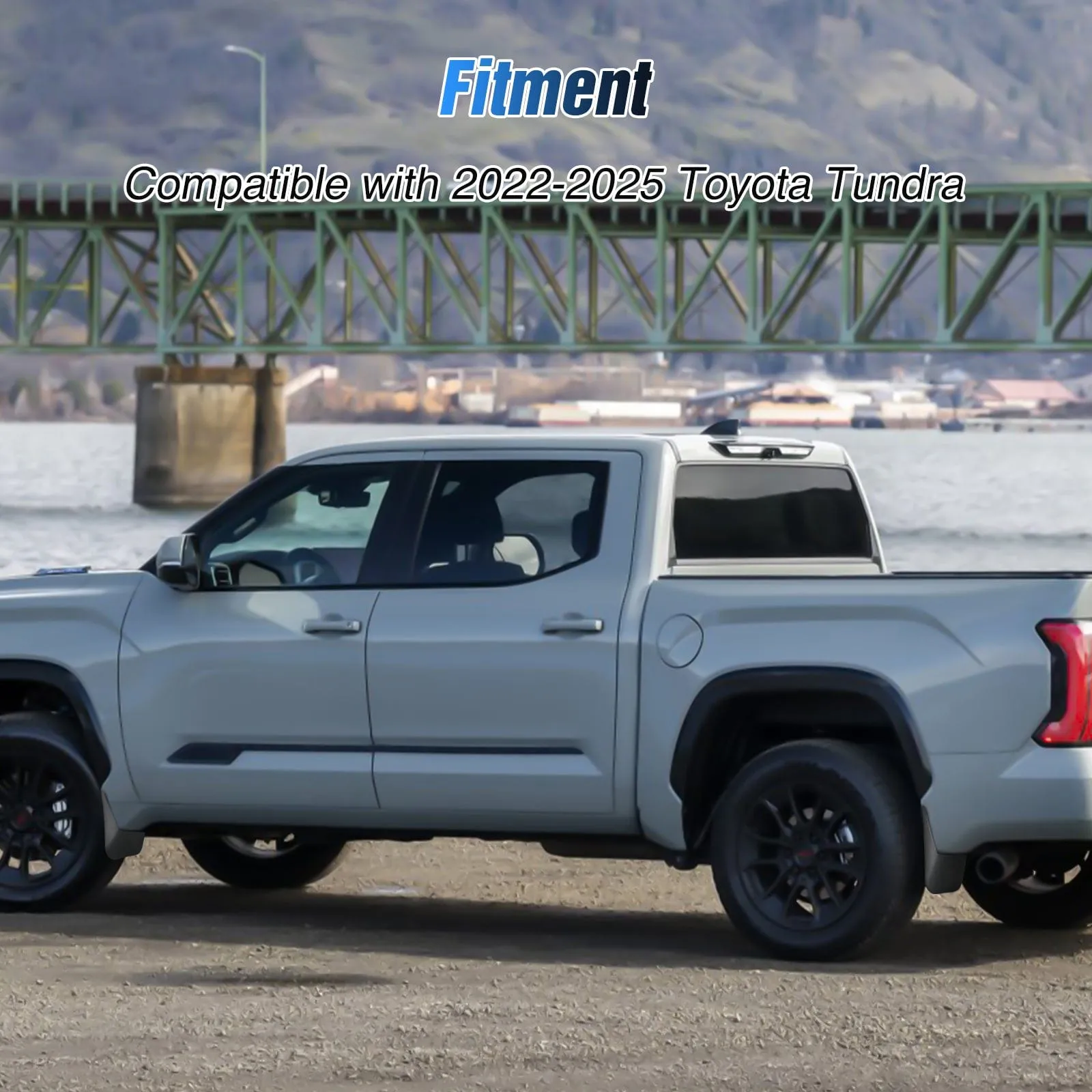 Front & Rear Set Mud Flaps for Toyota Tundra 2022 2023 2024 2025
