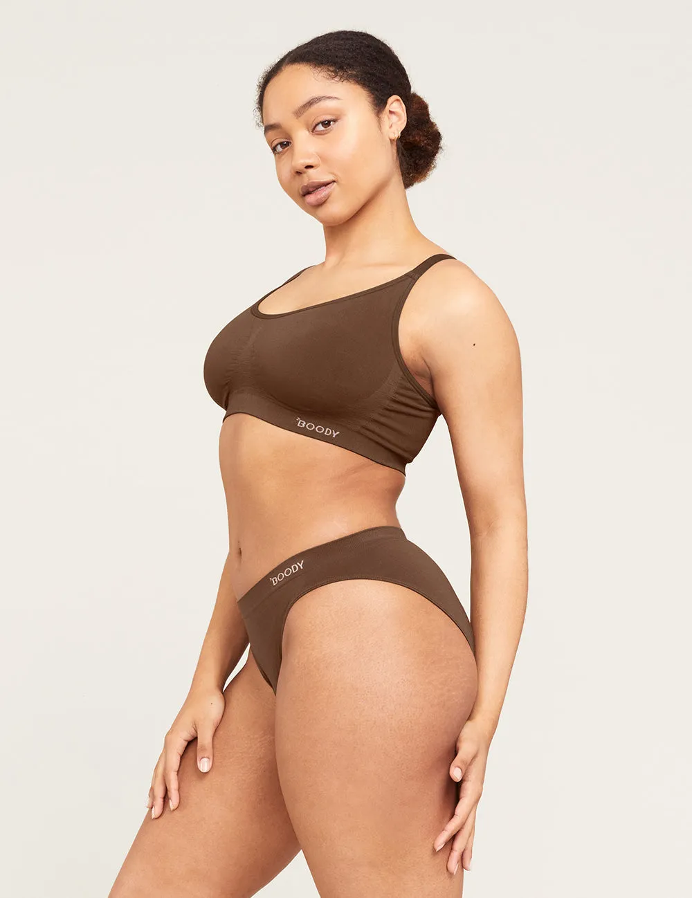 Full Bust Wireless Bra - Nude 6
