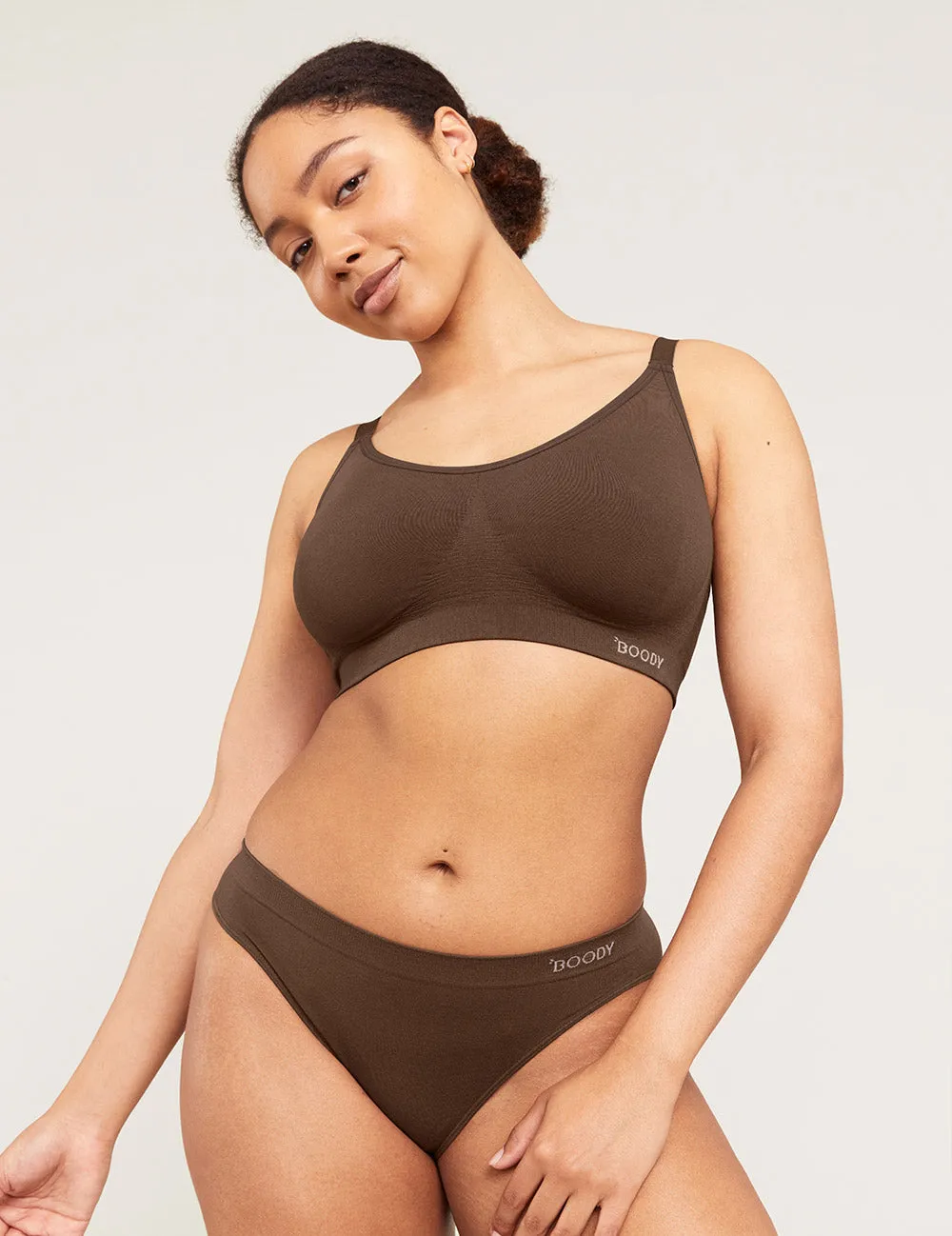 Full Bust Wireless Bra - Nude 6