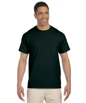 Gildan Short Sleeve Ultra Cotton Pocket T-Shirt - Forest Green